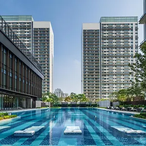 ホテル Hilton World Exhibition & Convention Center - Only 5 Minutes' Walk To Wecc, 深セン市